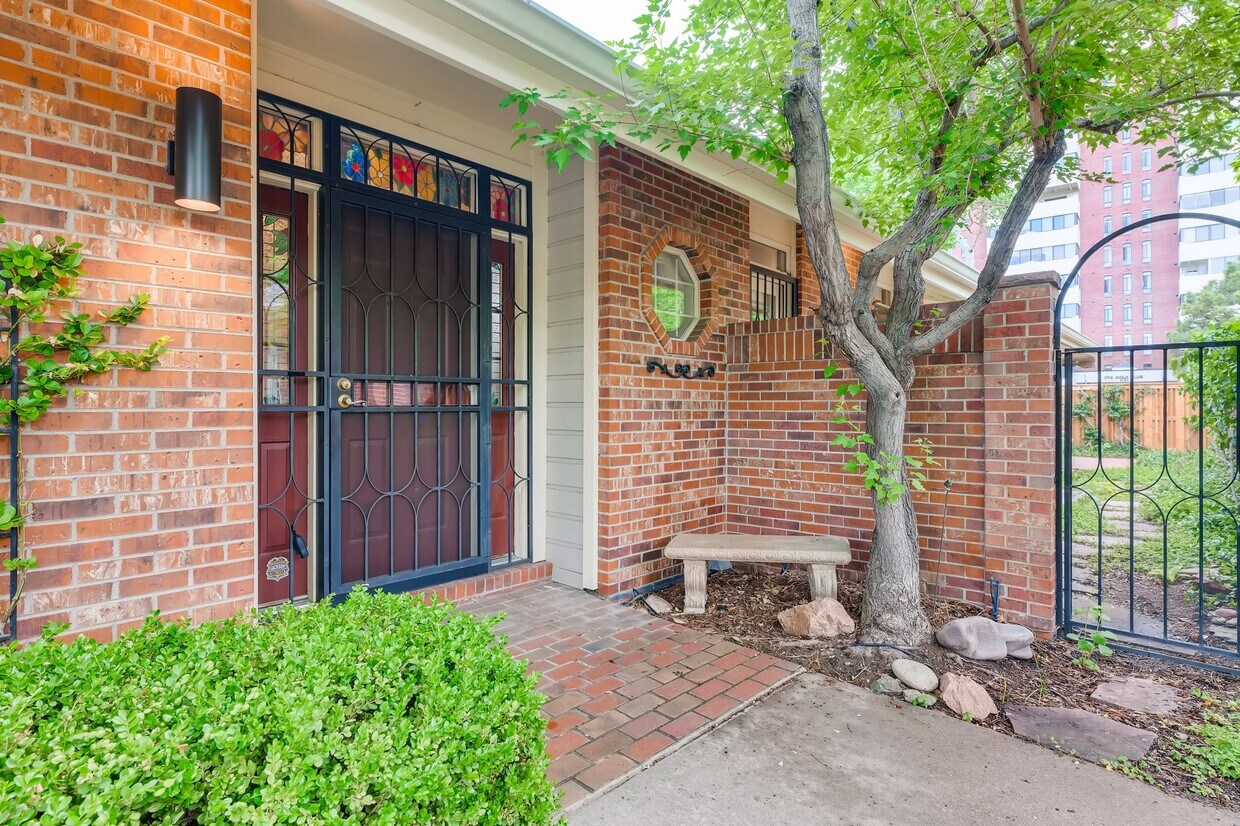 Front door - 2552 E Alameda Ave