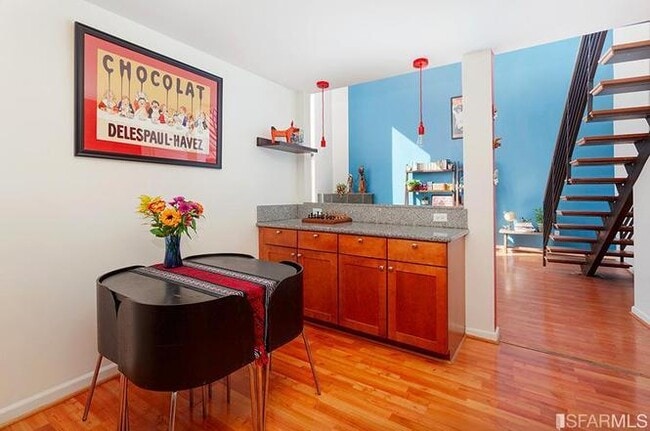 Dining area/Kitchen - 1366 Turk St