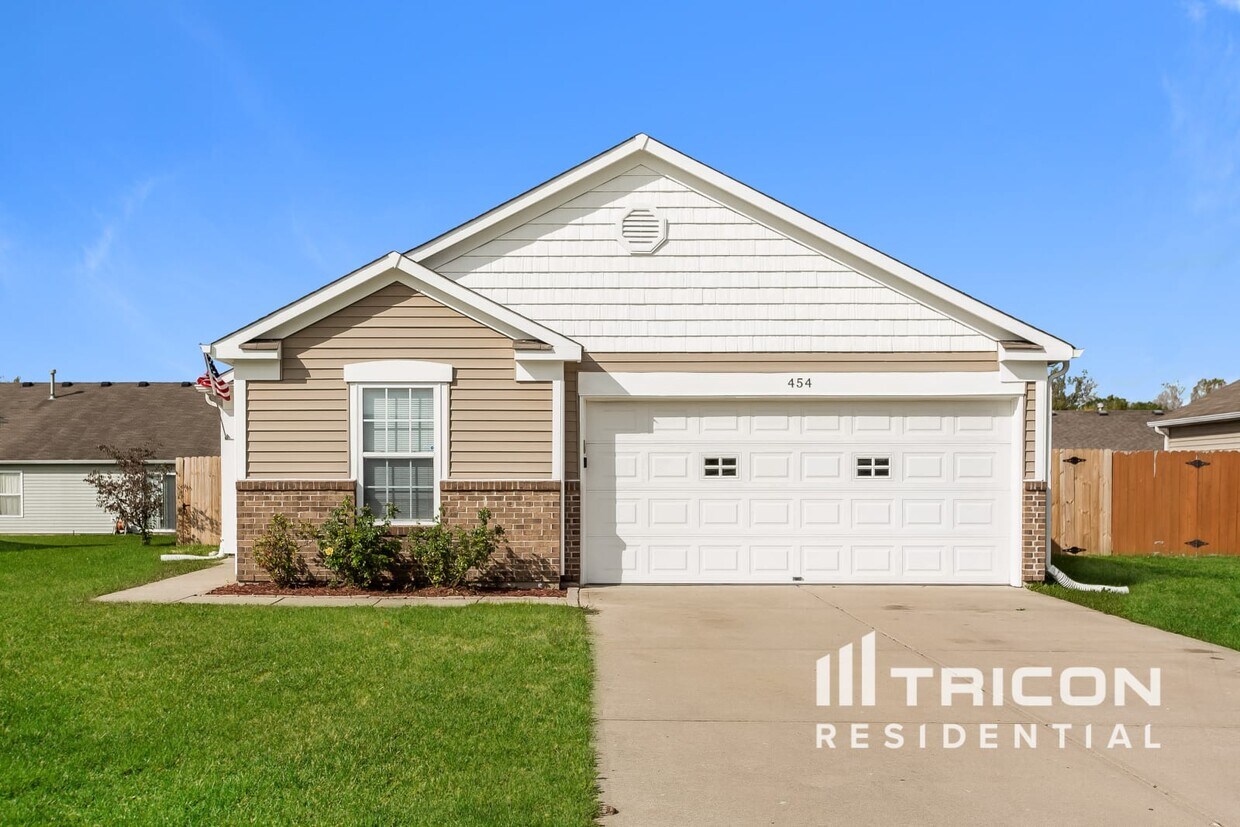 454 Bourneside Drive Greenfield IN House Rental in Greenfield, IN