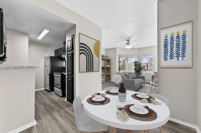 Wood-Inspired Plank Flooring - Heritage at Valley Ranch