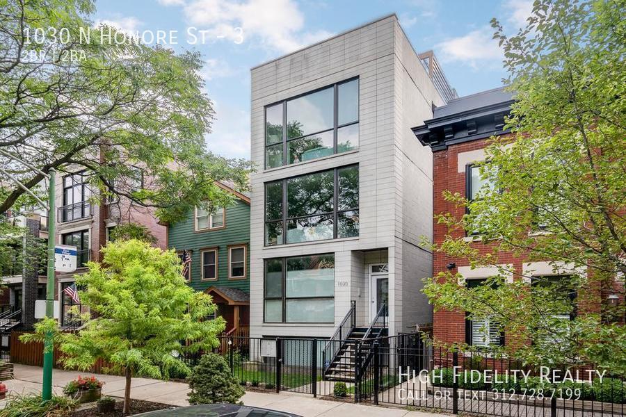 1030 N Honore St, Chicago, IL 60622 Townhome Rentals in Chicago IL