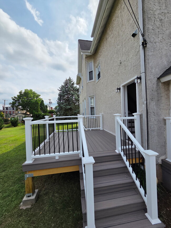 10 x 12 foot deck - 146 E 2nd St