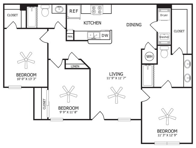 Interior Photo - Las Torres Apartments