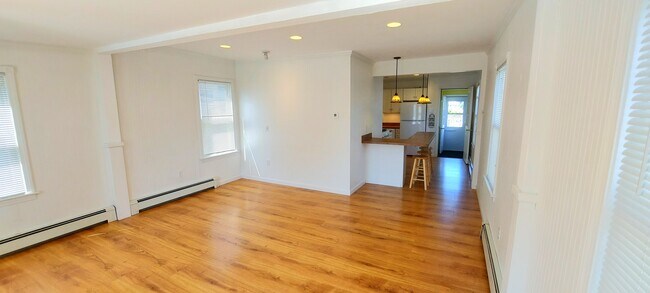 Living Room \ Kitchen \ Rear Entrance - 10 Ocean Ave