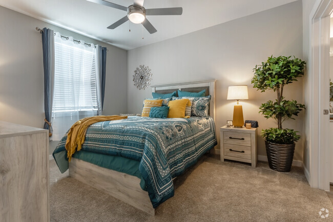 1BR, 1BA - 682SF - Bedroom - Aria at Ella