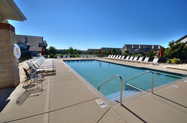 Heated pool and sundeck - The Highlands of New Berlin