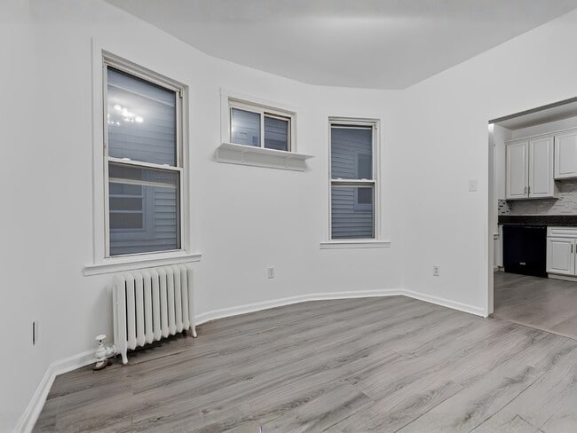 Living Room connected to Kitchen - 22 Harrison Ave
