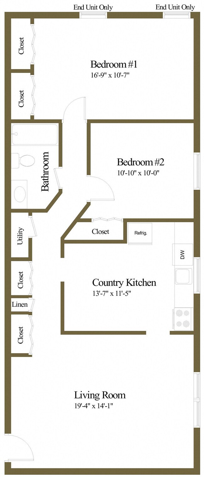Interior Photo - Arbuta Arms Apartments*