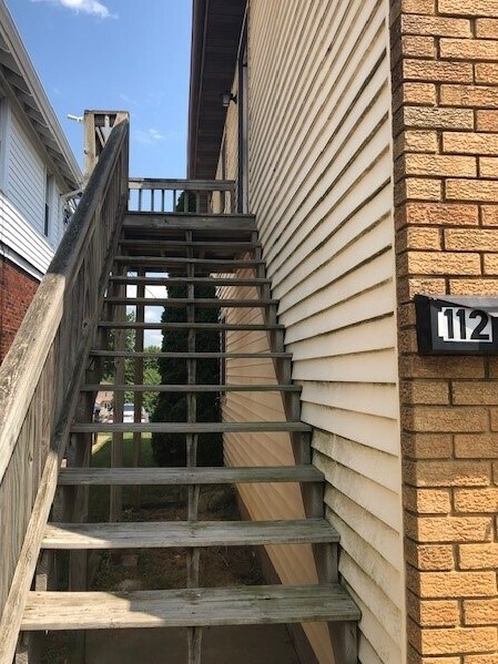 Second Floor Entrance - 112 N Cleveland Ave