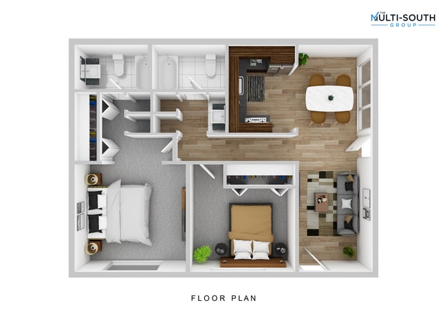 2 Bed 2 Bath - Emerald Park Apartments