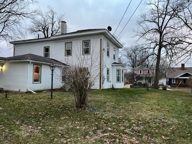 Side yard - 310 River St