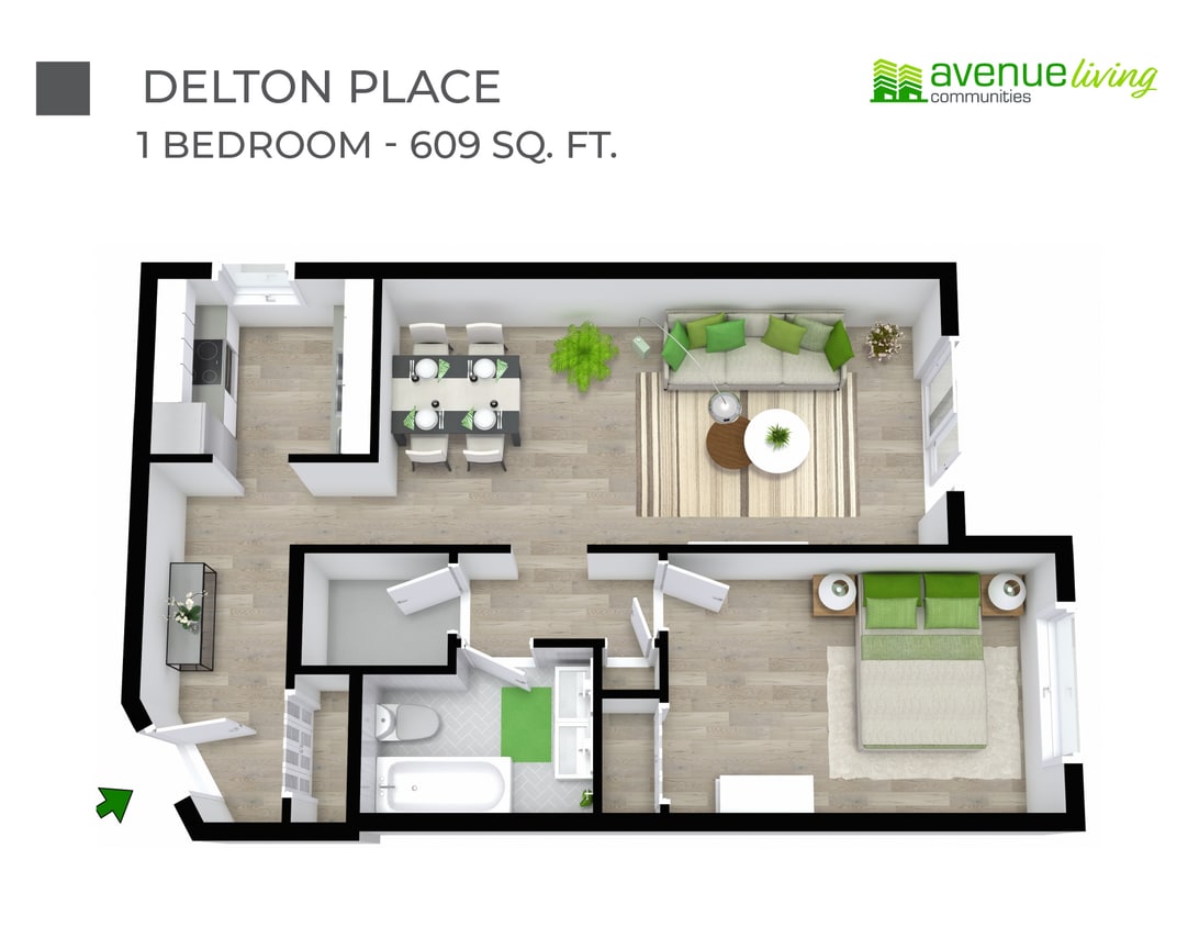 Floorplan - Delton Place