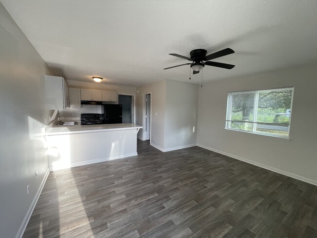 Living Room and Kitchen Updated - Guilford Place Apartments.