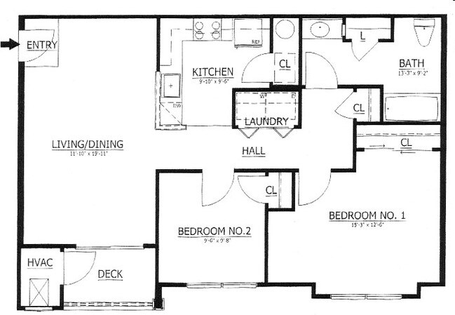 2HAB/1BA - Royal Crescent