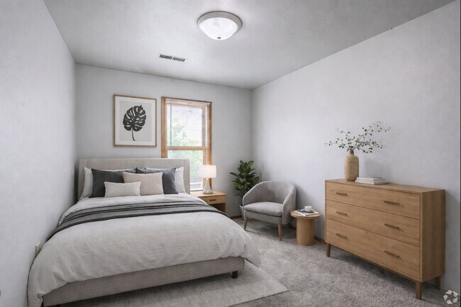 Dormitorio en unidad de 4 habitaciones - Residences on College Hill