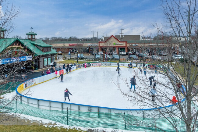 Riley Park Ice Rink at Farmington Pavilion is a great attraction for locals to enjoy in Winter.