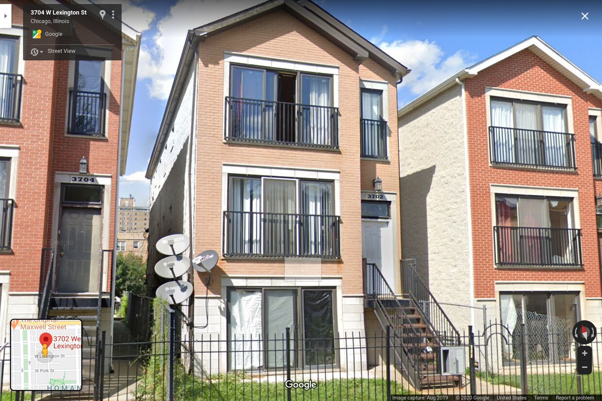 Front of Building - 3702 W Lexington St