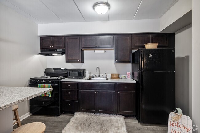 1 habitación, 1 baño - 500 pies cuadrados - Cocina - Cypress Park Apartments