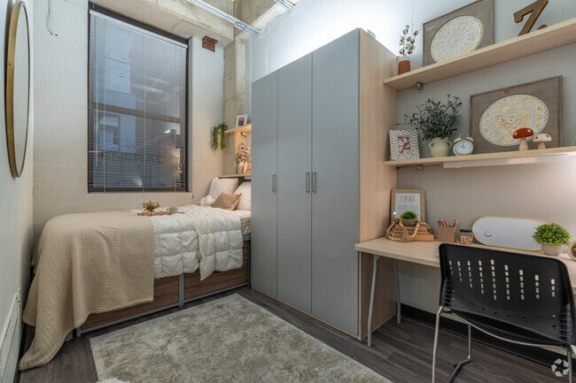 4BR, 2BA - 1,184SF - Bedroom 1 - Z Place Apartments