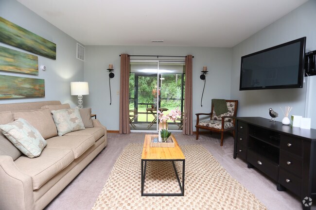 Sala de estar - Village Park Apartments