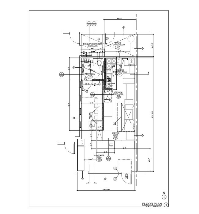 Plano de planta - 2051 Sawtelle Blvd