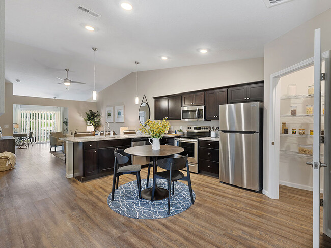 Spacious Kitchens with Breakfast Bar and Room for a Table - Redwood Charlotte Ridge Road