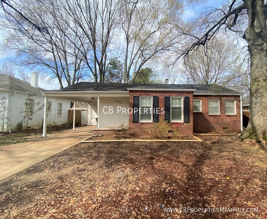 303 N Yates Rd, Memphis, TN 38120 House Rental in Memphis, TN