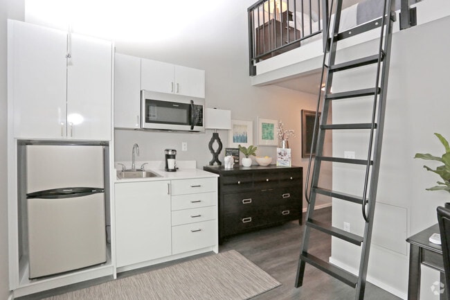 Modelo estudio tipo loft Minicocina - Novo Apartments