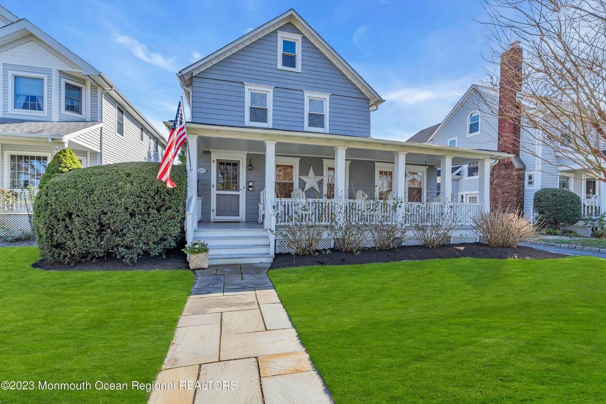 423 Washington Ave, Spring Lake, NJ 07762 House Rental in Spring Lake