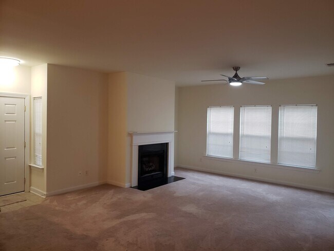 Great Room with Fireplace - 1201 Grove Park Dr