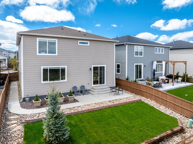 East facing patio and indoor/outdoor Colorado lifestyle - 588 Silver Rock Trl