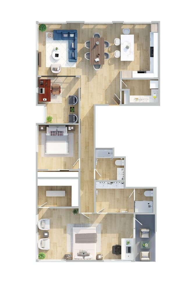 Interior Photo - The Zivar Luxury Apartments
