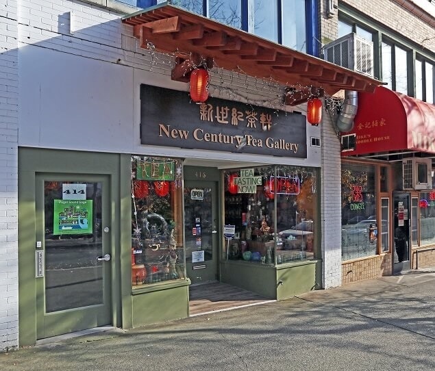 The New Century Tea Gallery is a local favorite, a family-owned business that opened in 1999