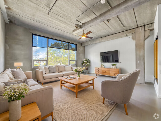 Living Room - Gateway Lofts