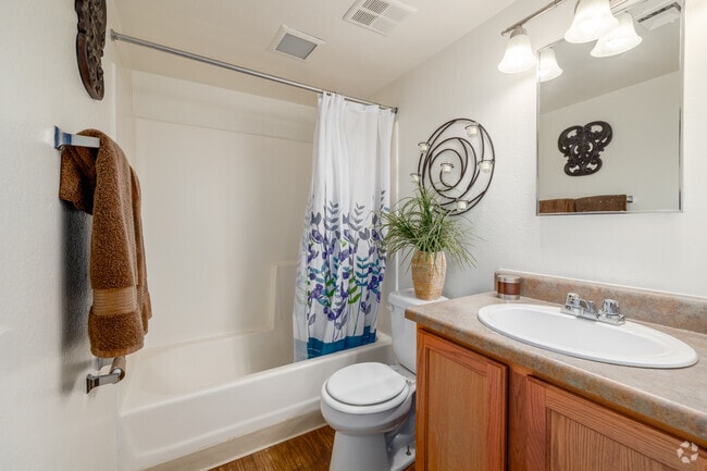 1 habitación, 1 baño - 490 pies cuadrados - Baño - Santa Cruz