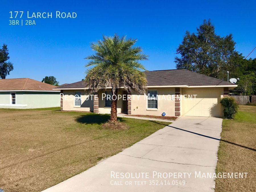 177 Larch Rd, Ocala, FL 34480 House for Rent in Ocala, FL