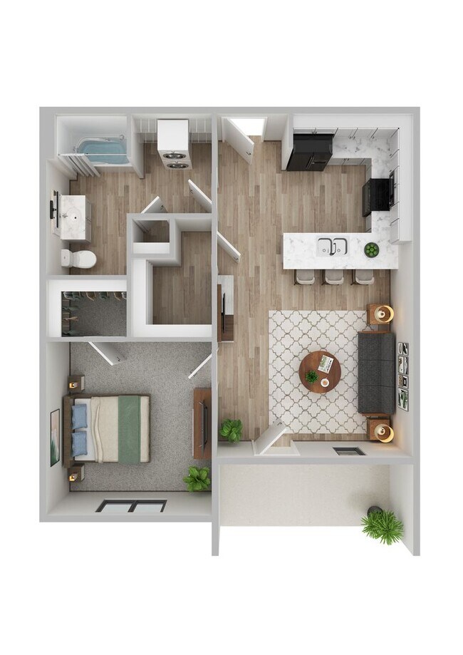 Interior Photo - The Banks Apartments