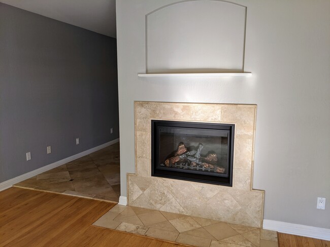 Gas fireplace - 2418 Villanova Rd