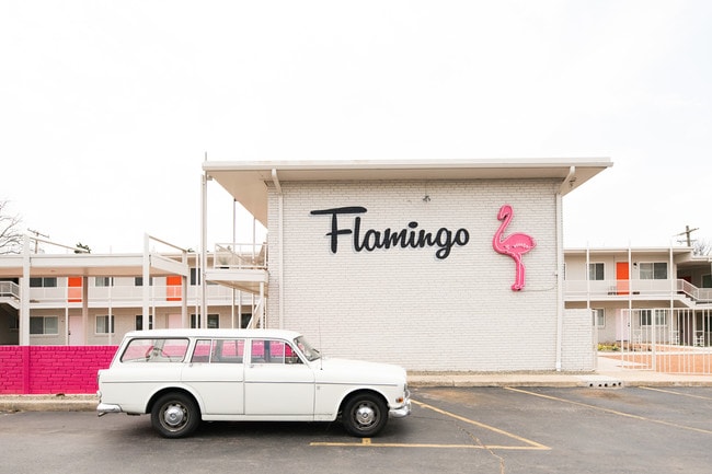 Stylish Mid-Century touches. - Flamingo