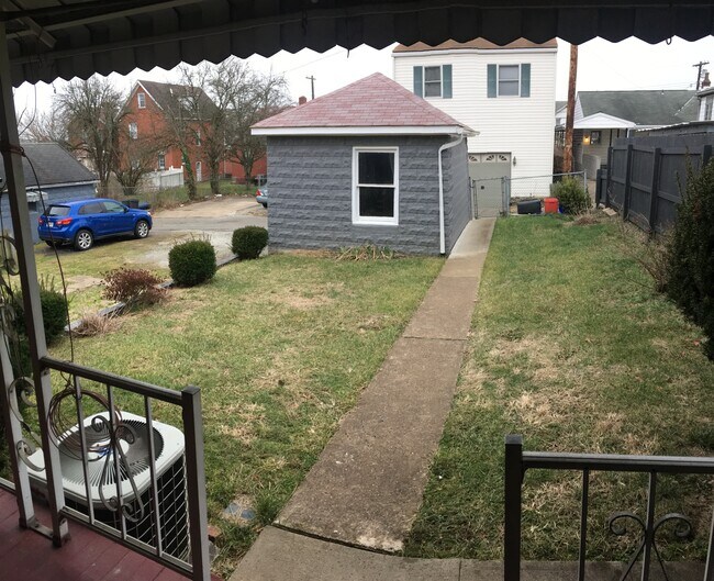Back yard - 527 Locust St
