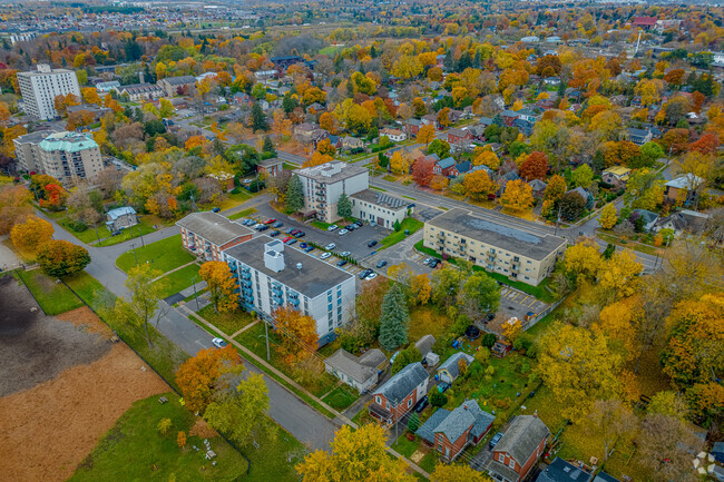 Aerial Photo - Pioneer Apartments