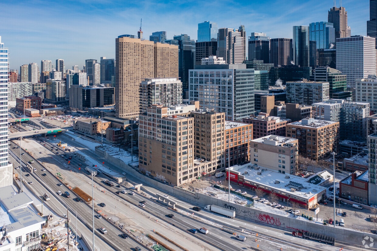 Aerial Photo - Haberdasher Square Lofts