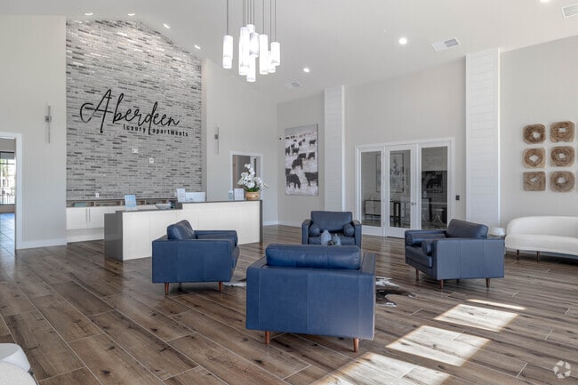 Community Lobby - Aberdeen Luxury Apartments