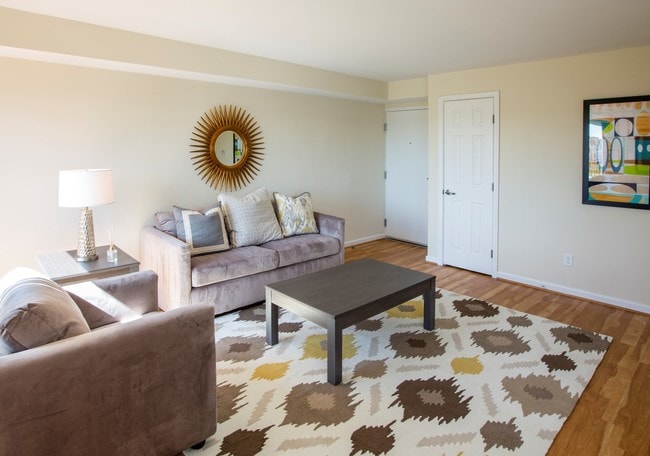 Living Room with Hardwood Floor - Longview