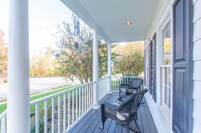 Lower porch - 15800 Hampton Forest Dr