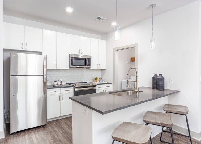 Quartz Countertops in Phase 2 Apartments - RM West