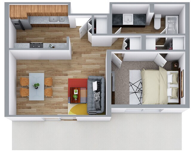 Plano de planta - Bent Creek