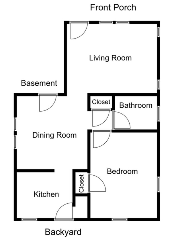 Floor Map - 2727 Alberts Ct