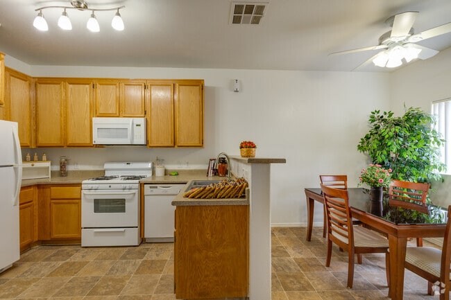 3 BR, 2 BA - 1,240 SF - Cheyenne Villas