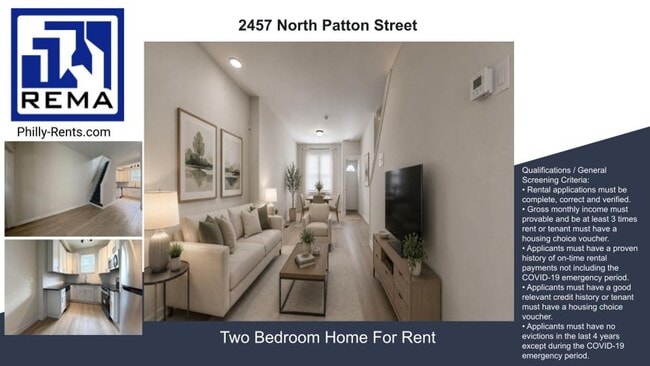 Cozy Row Home – 2BR/1BA in Philadelphia - Cozy Row Home – 2BR/1BA in Philadelphia